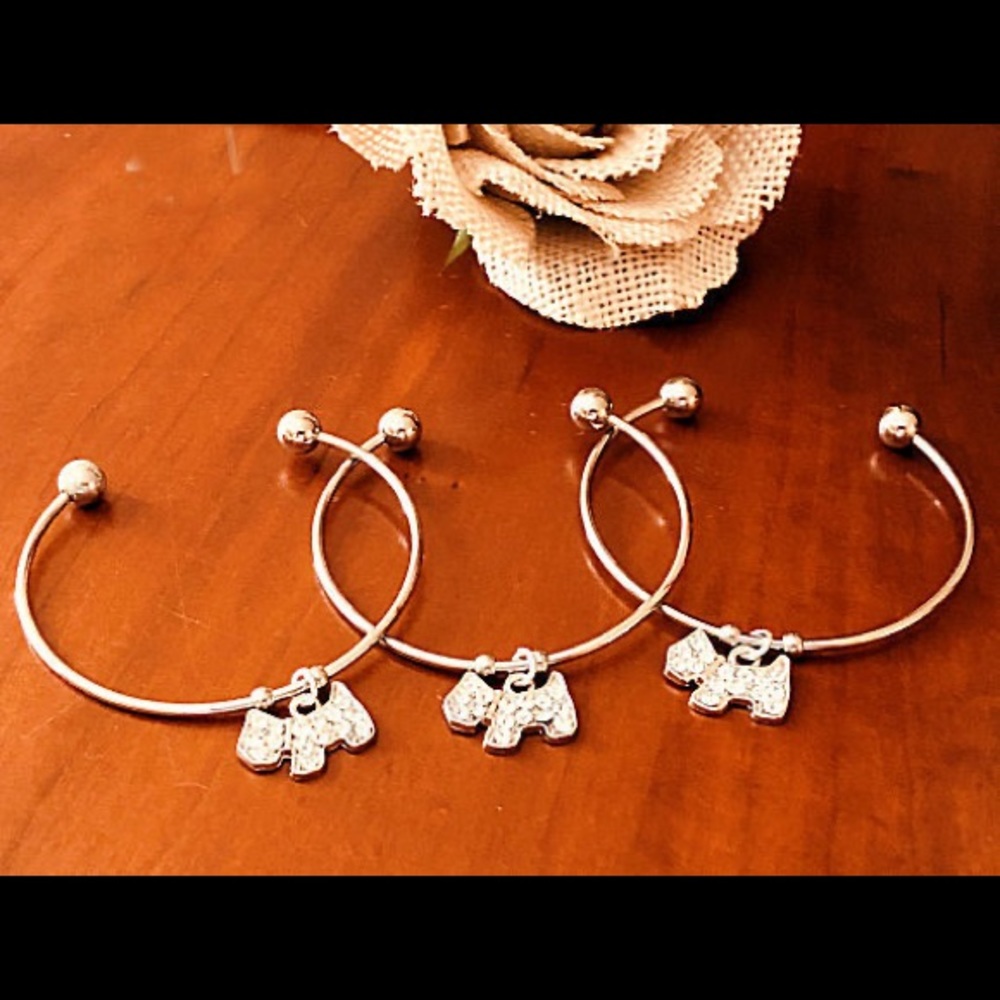Westie Charm on Bracelet